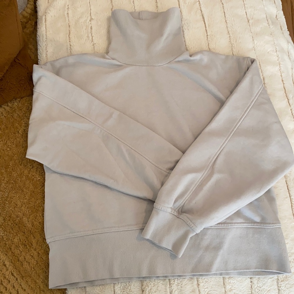 ZARA turtle neck sweatshirt top